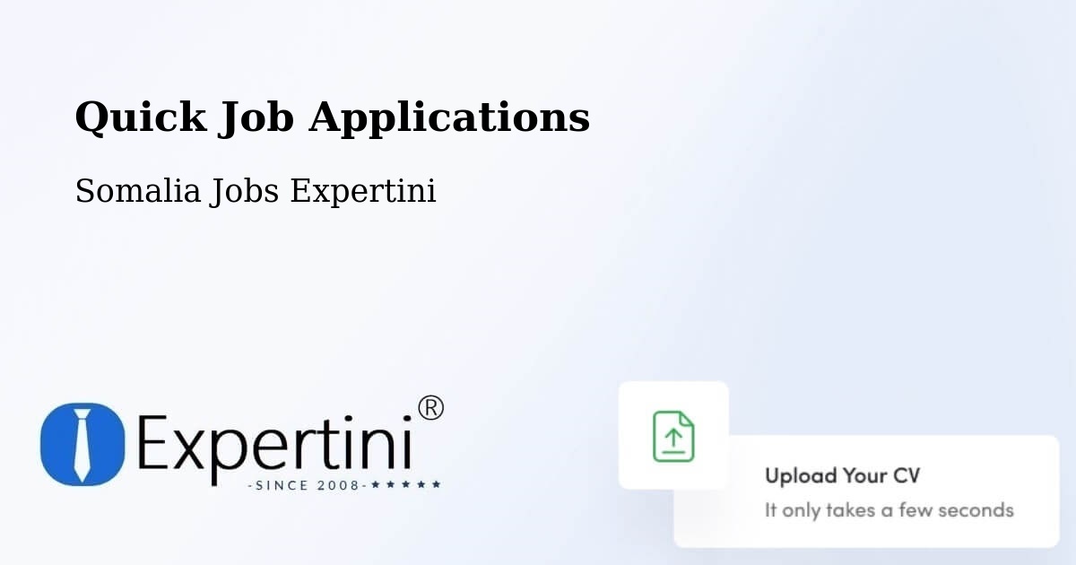 Quick Apply Feature – Garbahaarrey - Somalia Jobs Expertini