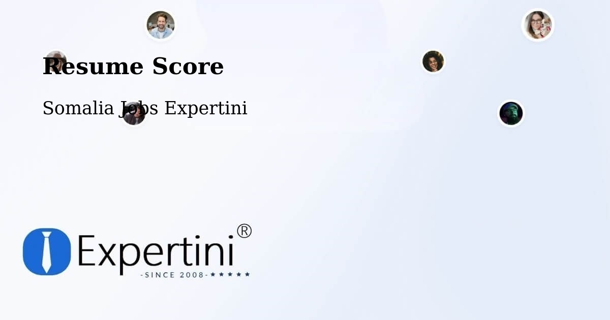 Resume Score & Job Description Match Tool – Garbahaarrey - Somalia Jobs Expertini